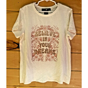 Kandy Kiss believe in your dream girls T-shirt size 10/12 medium